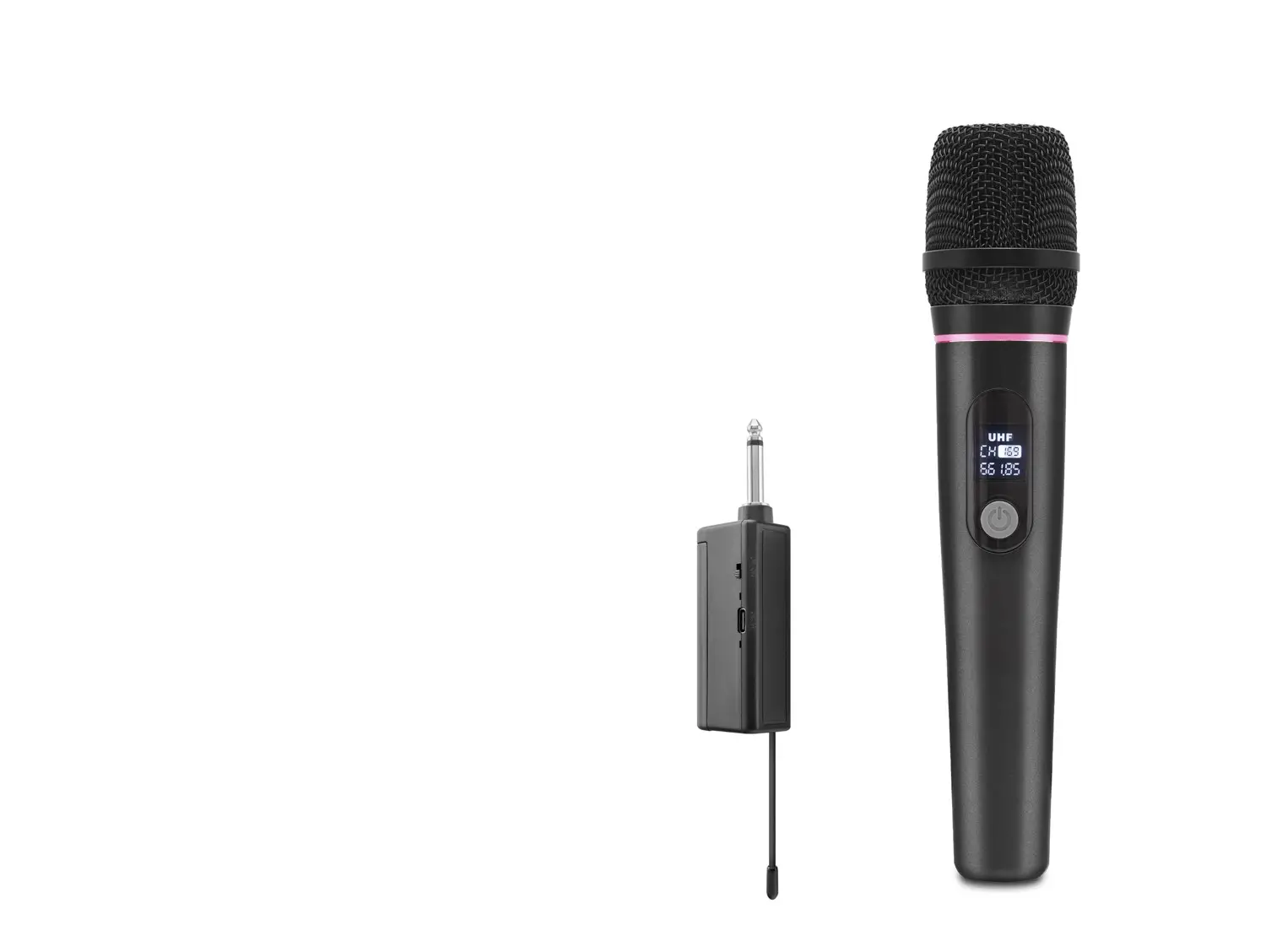 Kablosuz Uhf El Mikrofonu 6.35 Mm - Siyah HDX2790