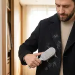 Kadife Tüy Toplayıcı Fırça – Koltuk Halı ve Kıyafet Temizleyici Aparat (4745)-4