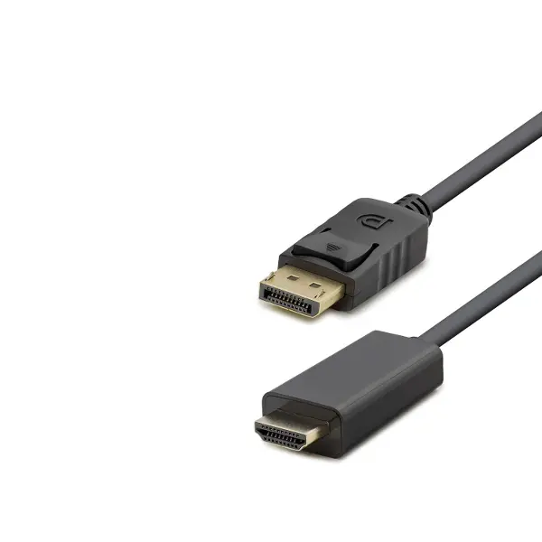 DisplayPort to HDMI Görüntü Kablosu 4K 30 Hz 1.8 m Siyah HDX7796
