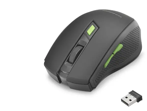 Kablosuz Mouse 800/1600 Dpi - Siyah HDX3404