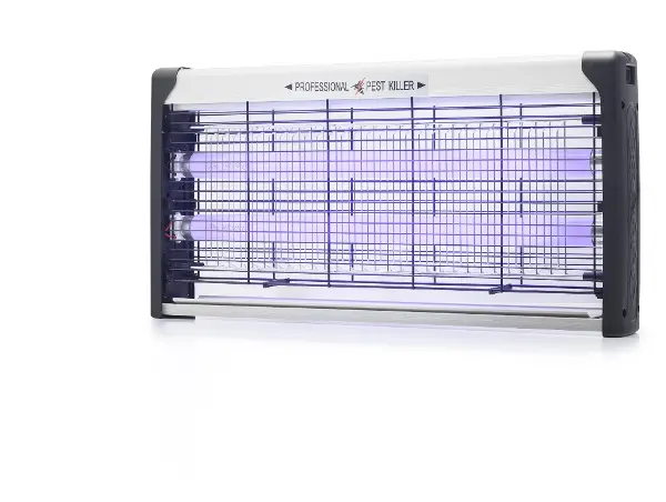 Elektrikli Sinek Öldürücü Cihaz 30W 49 Cm Floresan Abs Siyah Beyaz HDX9301