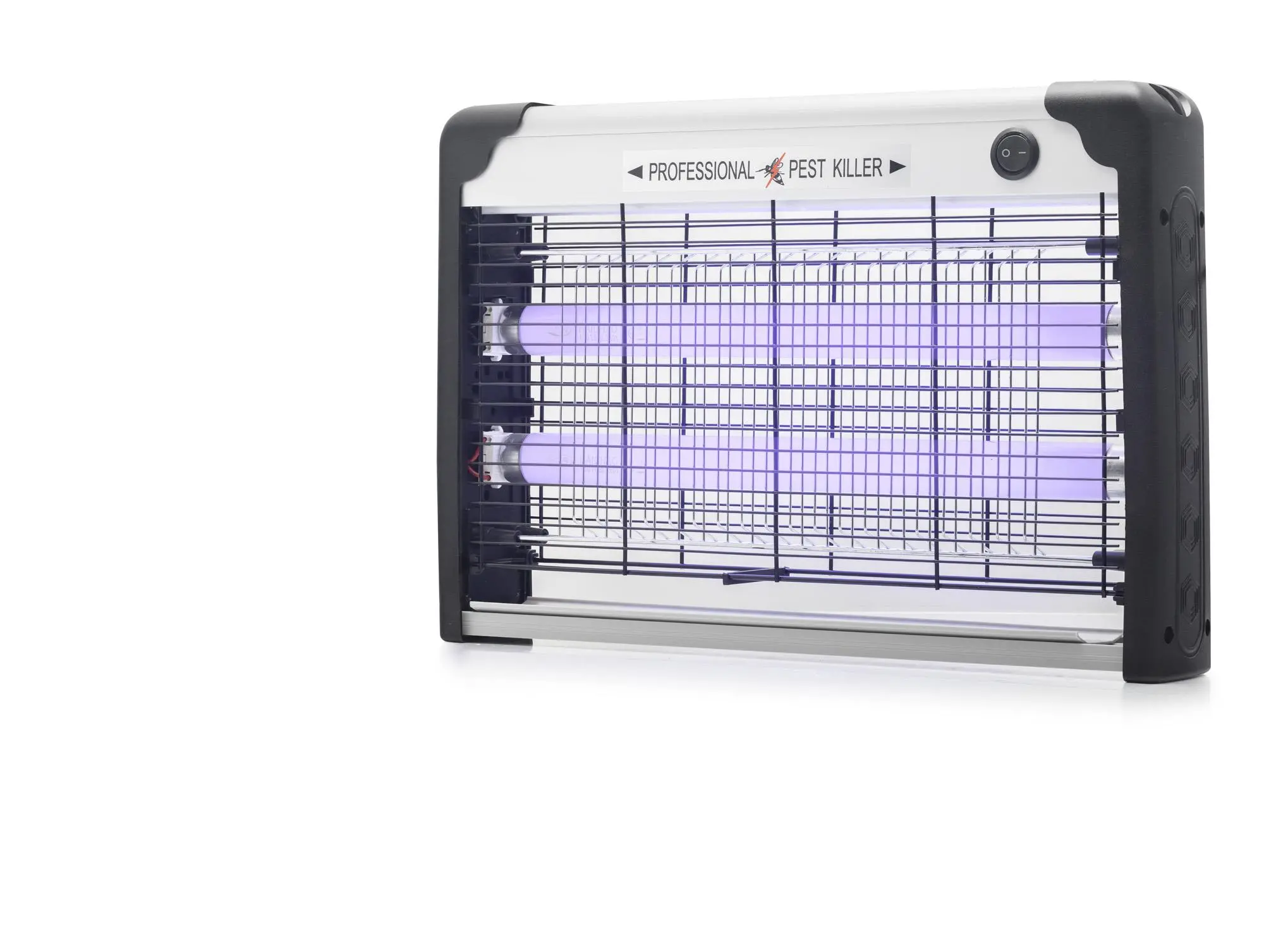 Elektrikli Sinek Öldürücü Cihaz 20W 39 Cm Floresan Alüminyum Siyah Beyaz HDX9303