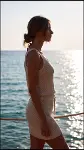 Kadın Askılı Kare Yakalı Belden Bağcıklı Triko Pareo-6