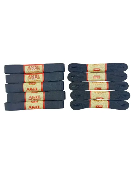 POŞETLİ SİYAH KURDELE 2CMX10MT (4745)
