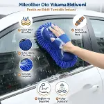 Mikrofiber Oto Yıkama Eldiveni – Kalın Süngerli Araç Temizleme Bezi, Araba Yıkama Eldiveni (4745)-3