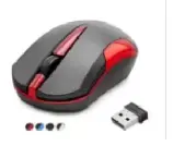 Kablosuz Mouse 2.4 Ghz 1600 Dpi Kırmızı HDX3407R