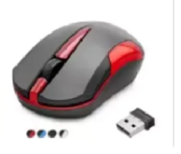 Kablosuz Mouse 2.4 Ghz 1600 Dpi Kırmızı HDX3407R