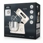 STANDLI MİKSER - BLENDER SETİ HAMUR YOĞURUCU - ÇIRPICI - KARIŞTIRICI 8KADEM. HIZ AYAR 12LT HAZNE 2000W SMX-2779 (4745)-3