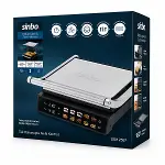 IZGARA VE TOST MAKİNES İ 4 DİLİM YAPIŞMAZ YÜZEY DOKUNMATİK DİJİTAL EKRAN - 2000W SSM-2597 (4745)-3
