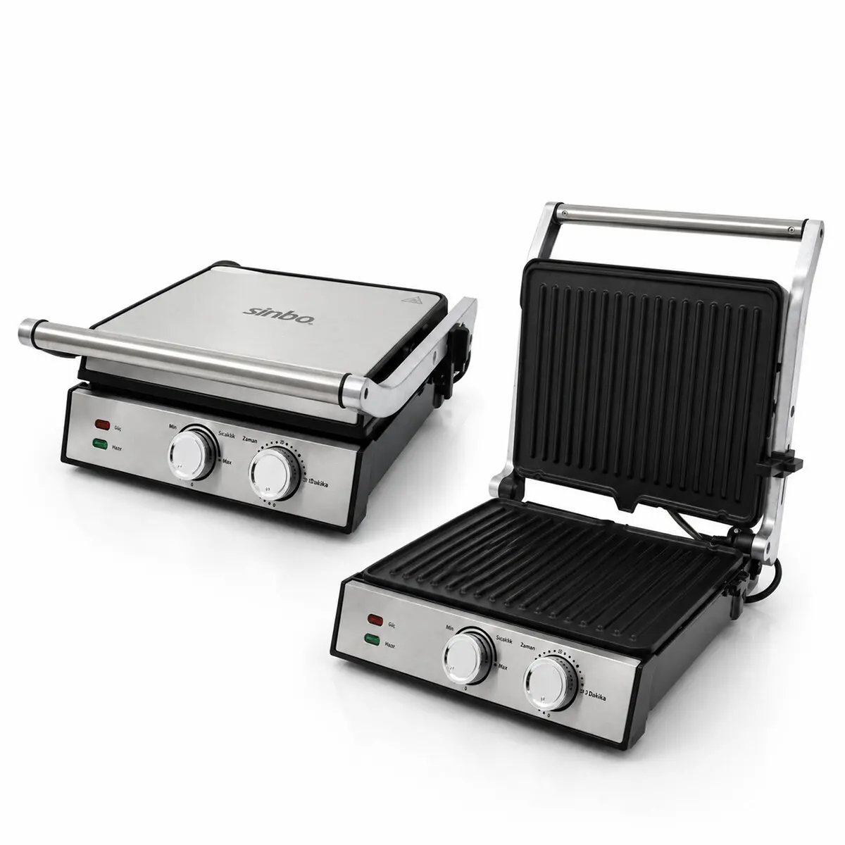 IZGARA VE TOST MAKİNESİ 4 DİLİM YAPIŞMAZ YÜZEY 2000W SSM-2598 (4745)