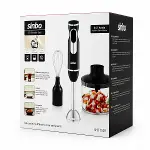 2HIZ AYAR - PASLANMAZ ÇELİK BIÇAK EL MULTİ BLENDER SETİ 700ML HAZNELİ SHB-7529 (4745)-3