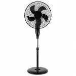 16 INC İNÇ EV TİPİ AYAKLI VANTİLATÖR 45W 5 PLS.PERVANE 3 KADEME HIZ FAN (4745)-1