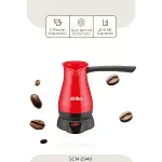 ELEKTRİKLİ CEZVE PLS. TÜRK KAHVE MAKİNE ÇELİK GİZLİ REZİSTANS 700W 5 FİNCAN - 400ML SCM-2948 (4745)-1
