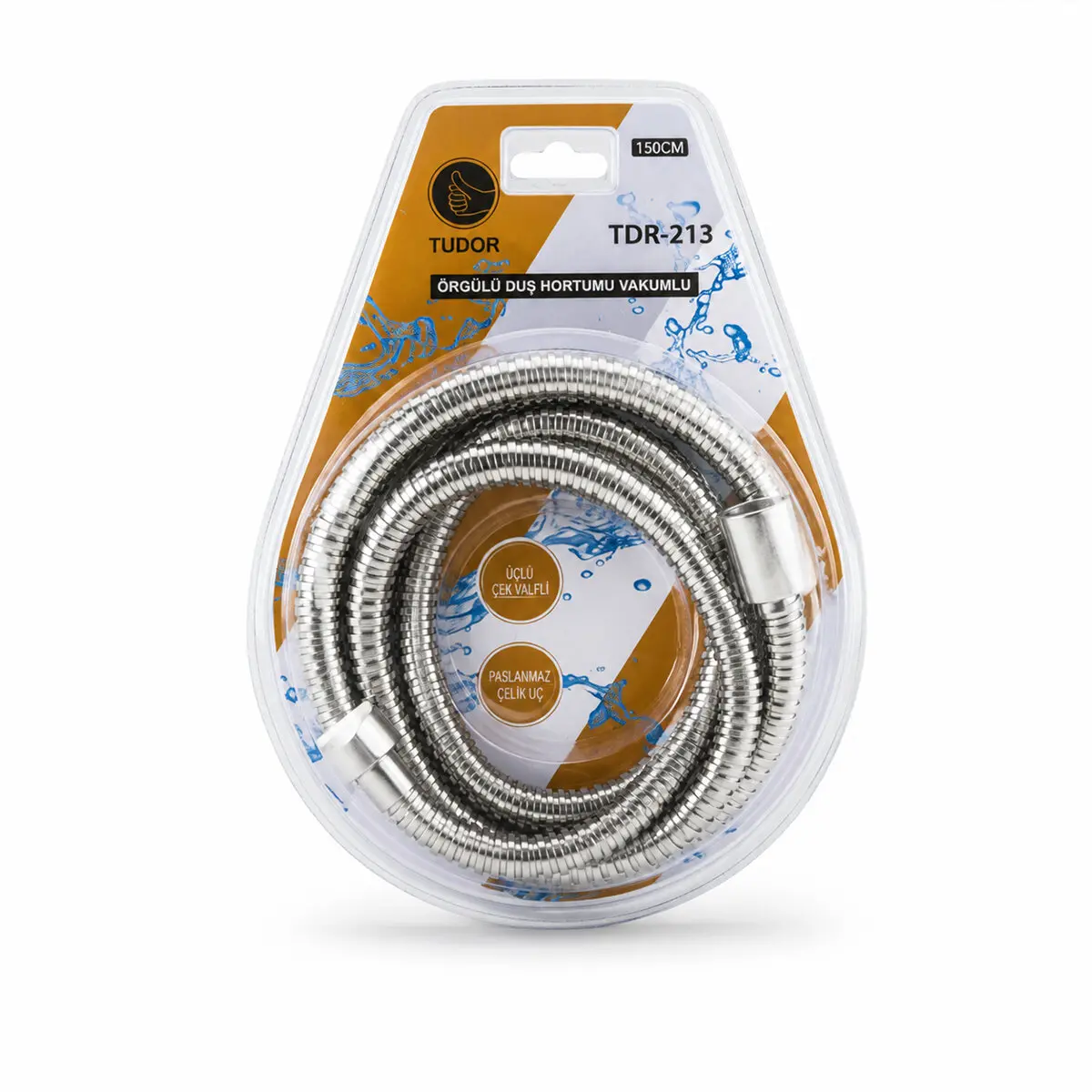 KROM - ÖRGÜLÜ VAKUMLU DUŞ HORTUMU 150CM VAKUMLU AMBALAJ (4745)-2 KROM - ÖRGÜLÜ VAKUMLU DUŞ HORTUMU 150CM VAKUMLU AMBALAJ (4745)-2
