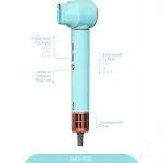 MAVİ AİR BRUSH 5İN1=BUKLE-HACİMLE-DÜZLEŞTİR-2-FIRÇA SAÇ KURUTMA - ŞEKİL MAKİNESİ 1300W 3-KDM.HIZ SICAKLIK SHD-1729 (4745)-3