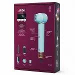 MAVİ AİR BRUSH 5İN1=BUKLE-HACİMLE-DÜZLEŞTİR-2-FIRÇA SAÇ KURUTMA - ŞEKİL MAKİNESİ 1300W 3-KDM.HIZ SICAKLIK SHD-1729 (4745)-4