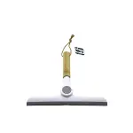 OYNAR BAŞLI CAMSİL - CAM SİLME APARATI AHŞAP SAP - PLASTİK UÇ SAP - 16.5 UÇ : 24CM (4745)-1