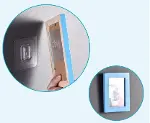 Geçmeli Klips Eşya Sabitleme Askısı 5 SET (4745)-3