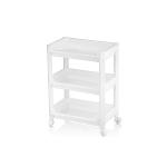 RAFTY GENİŞ 3 KATLI TEKERLEKLİ SEPET ORGANİZER DÜZENLEYİCİ RAF ÜNİTESİ 352X220X480MM (4745)-1