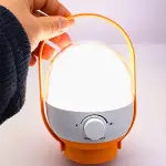 34 LED KAMP LAMBASI - FENER USB ŞARJLI AYARLANABİLİR IŞIK 4.8W - 2400mAh ST-5661 (4745)-2