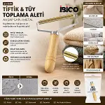 AHŞAP SAPLI METAL TİFTİK TÜY TOPLAMA (4745)-2