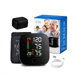 BİLEK ÖLÇÜM 7X8.3CM USB SARJLI - DİJİTAL KONUŞAN TANSİYON ALETİ BK-606 (4745)-2