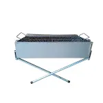 PASLANMAZ MANGAL PORTATİF AYAKLI - STANDLI 70CM (4745)-3