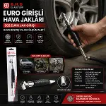 EURO JACK LASTİK HAVA BASINÇ ÖLÇÜM ALETİ OTO - BİSİKLET - MOTORSİKLET - BOT (4745)-2