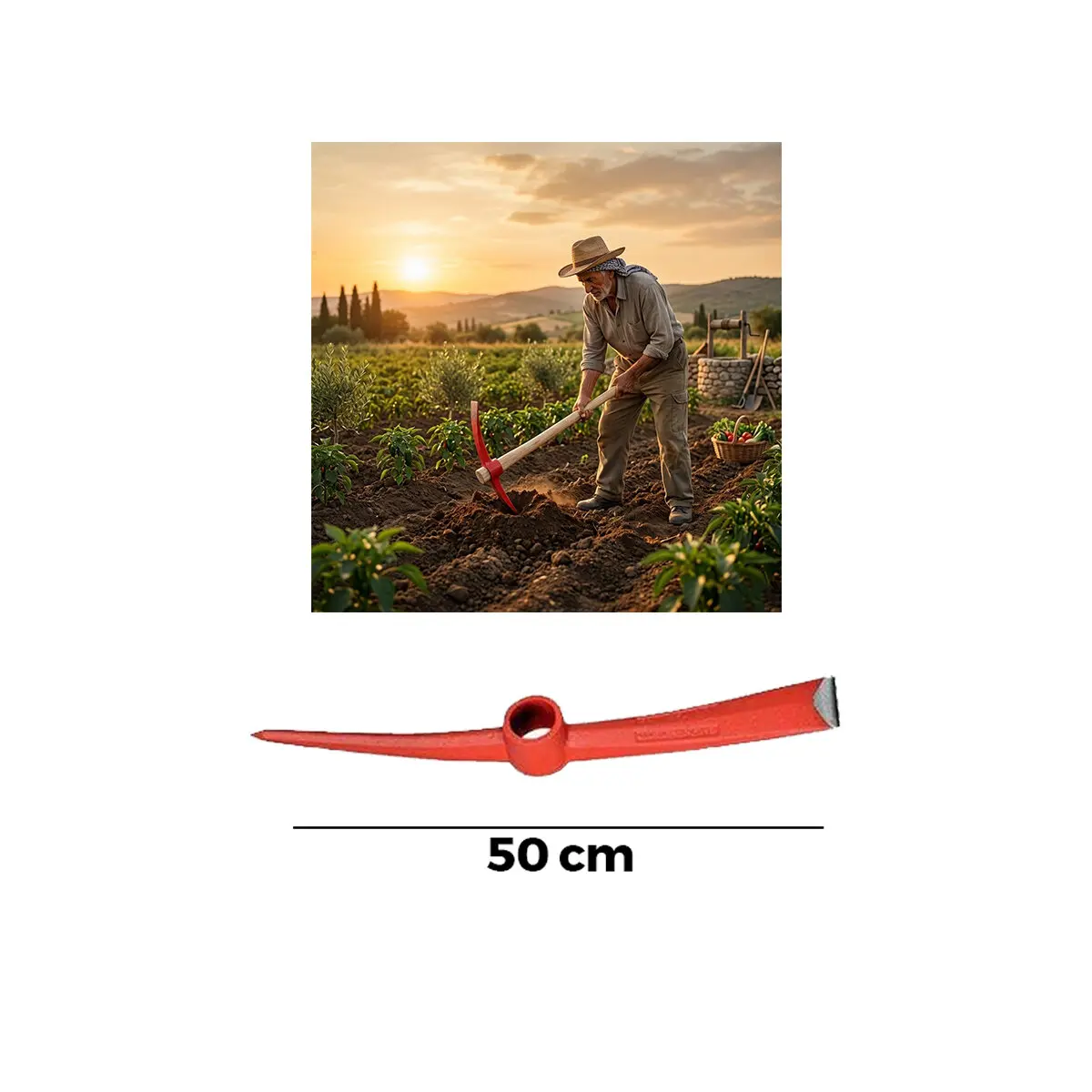 KAZMA ÇELİK 50CM (4745)