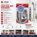 MİLANO VAKUMLU - SİLİKON LÜKS DUŞ SETİ DUŞ BAŞLIK=MİX SİLİKON HORTUM=1.5MT MAFSAL=3 KADEME (4745)-2