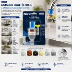 12 ADET MUSLUK UCU FİLTRESİ 6 KATMANLI - TAŞLI 360° 16-19MM TÜM MUSLUKLARA UYUM KİREÇLENME YAPMAZ (4745)-2
