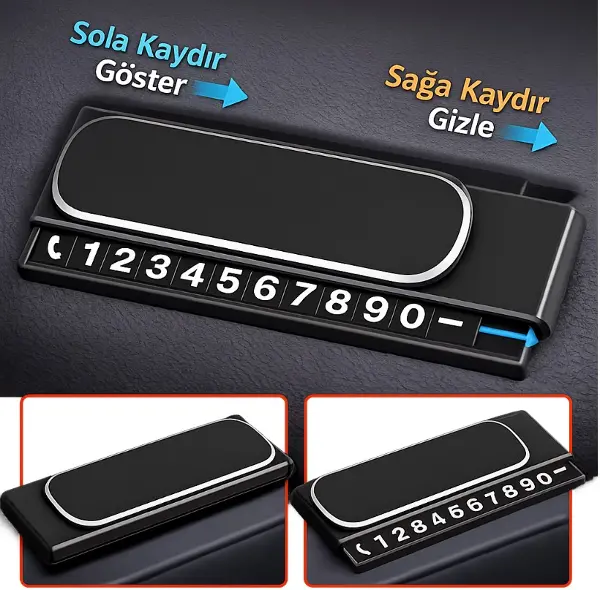 Kayar Kapaklı Torpido Üstü Fosforlu Numaratör (4745)
