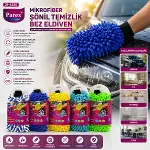 MİKROFİBER ŞONİL TEMİZLİK BEZİ - MAKARNA - OTO YIKAMA ELDİVENİ (4745)-2
