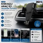 KISKAÇLI ARAÇ İÇİ TELEFON TUTUCU (4745)-2