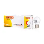 10 ADET 1W E27 BEYAZ YUVARLAK GECE LAMBASI LED AMPUL (4745)-2