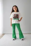 Kız Çocuk Oversize Kalıp Belya Kids Tasarım Manifest 53 Taytlı Alt Üst Takım-1