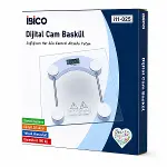 DİJİTAL - PİLLİ KARE BANYO BASKÜL TERAZİ TARTI LCD EKRAN 180KG/0.1G 30X30CM İ11-025 (4745)-3
