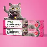 140 ADET KEDİ - EVCİL HAYVAN  KUMU TORBASI PRATİK PUDRA KOKULU  BÜZGÜLÜ - EXTRA GÜÇLÜ 82X50CM (4745)-3