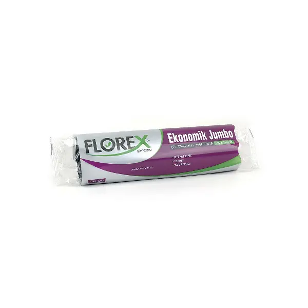 200 ADET FLOREX-513 EKO JUMBO 80X110CM ÇÖP TORBASI 20x10=200 (4745)