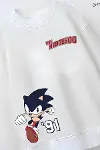 Tam Kalıp Oversize Erkek Çocuk Pamuğa Pamuk 3 İplik Kumaş Snc2 Tasarım Sweatshirt-2