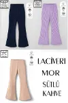 3 Lü Paket Pamuğa Pamuk Kız Çocuk Fitilli Tayt-1