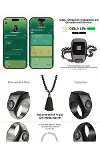 Smart Ring J03 Pro Akıllı Zikir Yüzüğü Titanyum Gri Renk-6