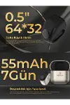 Smart Ring J01 Jood Akıllı Zikir Yüzüğü Mavi Renk-4