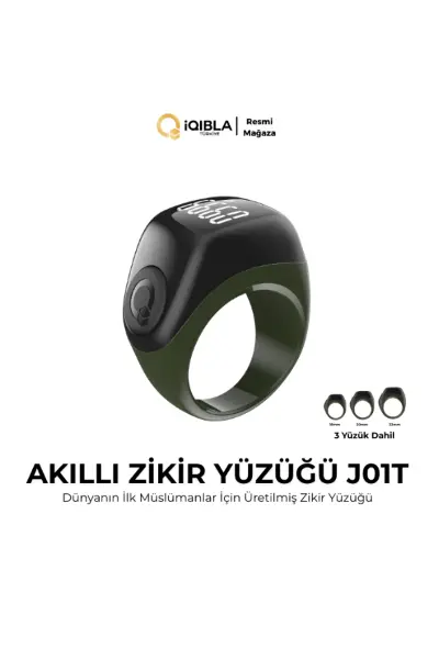 Smart Ring J01T Jood Lite Akıllı Zikir Yüzüğü Yeşil Renk