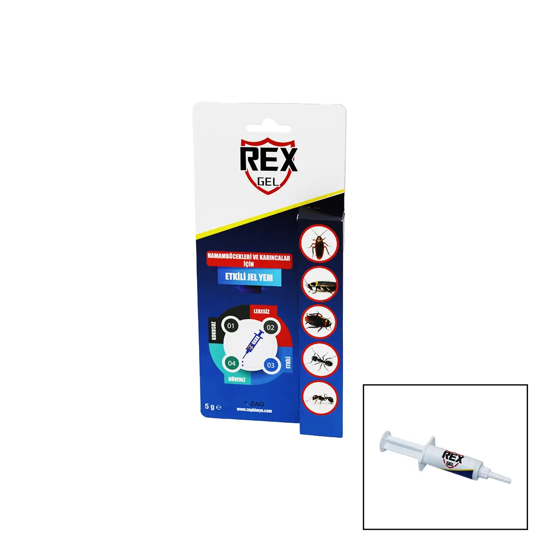 REX GEL HAMAMBÖCEĞİ VE KARINCA JELİ - ŞIRINGA5GR (4745)