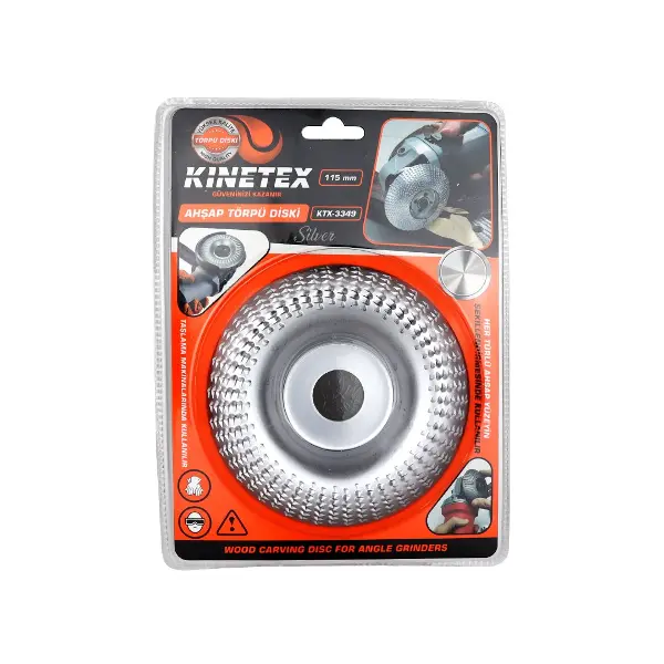 115MM  AHŞAP TÖRPÜ EĞE DİSK GÜMÜŞ (4745)