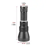 1200 Lümen Profesyonel Şarjlı El Feneri  Wt-655-3
