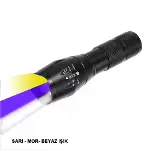 Beyaz , Sarı Ve Mor Renk Aydınlatma Q5 Led  Wt-610-4