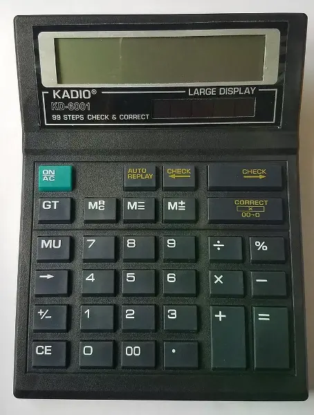 Kd-6001 Hesap Makinası