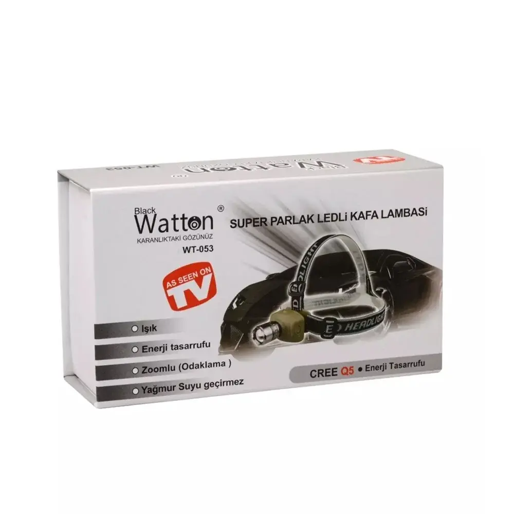 Süper Zoomlu Kafa Lambası  Wt-053-3